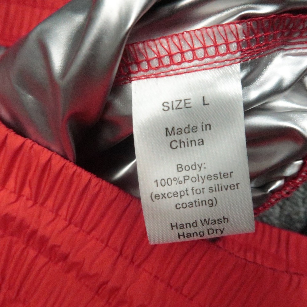 Fighthaus Sauna Suit Mens Large Red Performance Athletic Jacket Pants - Picture 14 of 16